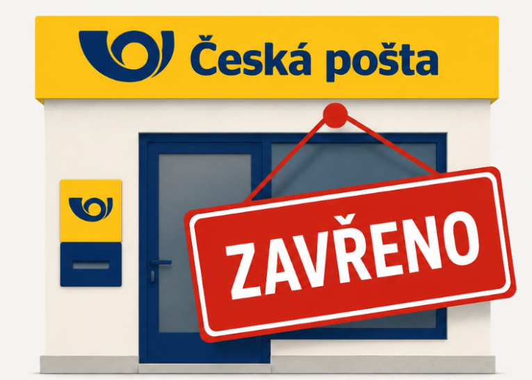 zavřená pošta