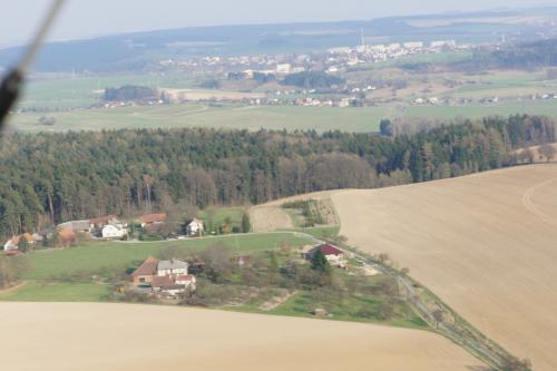 Letecké fotografie Domašín
